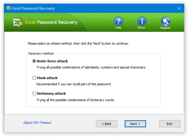 smartkey excel password recovery